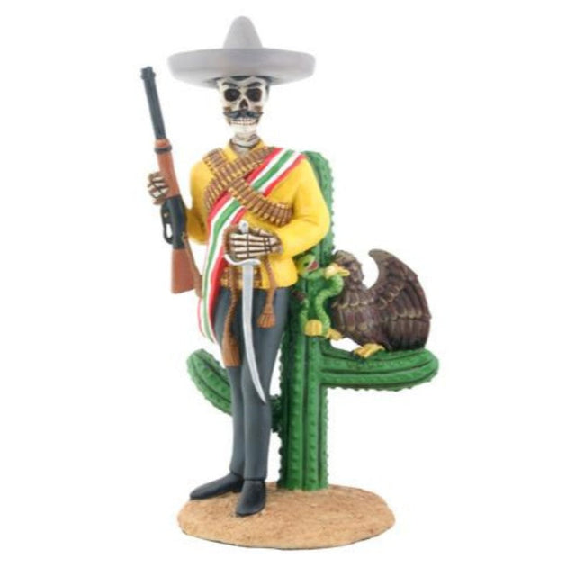 6.25" Day of the Dead Statue - Zapata - Magick Magick.com