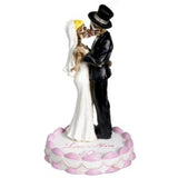 6.25" Skeleton Statue - Wedding Couple Kissing - Magick Magick.com