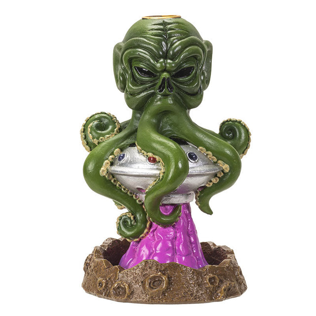 6.5" Alien Backflow Incense Burner - Magick Magick.com