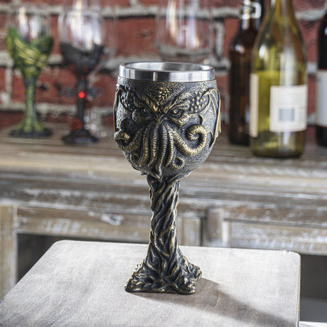 6.5" Chalice / Goblet - Cthulhu - Magick Magick.com