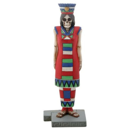 6.5" Day of the Dead Statue - Aztec Queen - Magick Magick.com