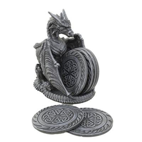 6.5" Dragon Coaster Set - Magick Magick.com