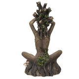 6.5" Ent Tree Lady Yoga Polyresin Statue - Magick Magick.com