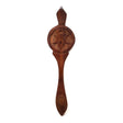 6.5" Goddess of Earth Triple Moon Ritual Sheesham Wood Spoon - Magick Magick.com