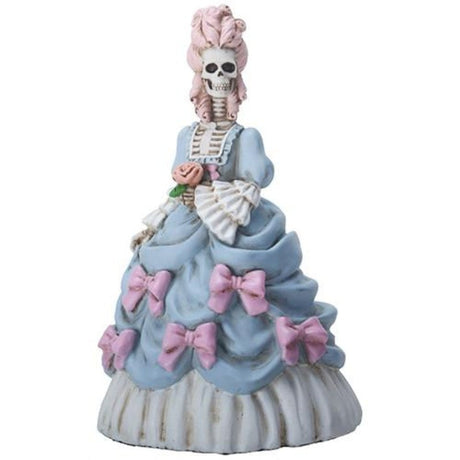 6.5" Skeleton Statue - Marie Antoinette - Magick Magick.com