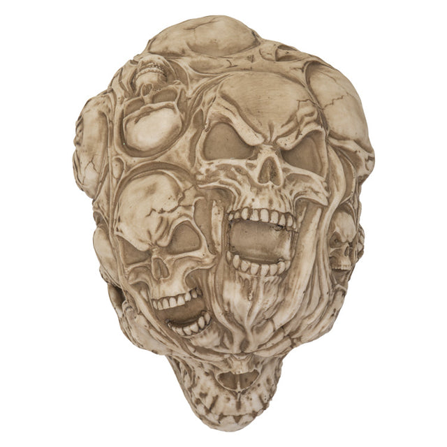 6.5" Skulls on Skull Statue - Magick Magick.com