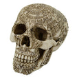 6.75" Aztec Carved Skull Statue - Magick Magick.com