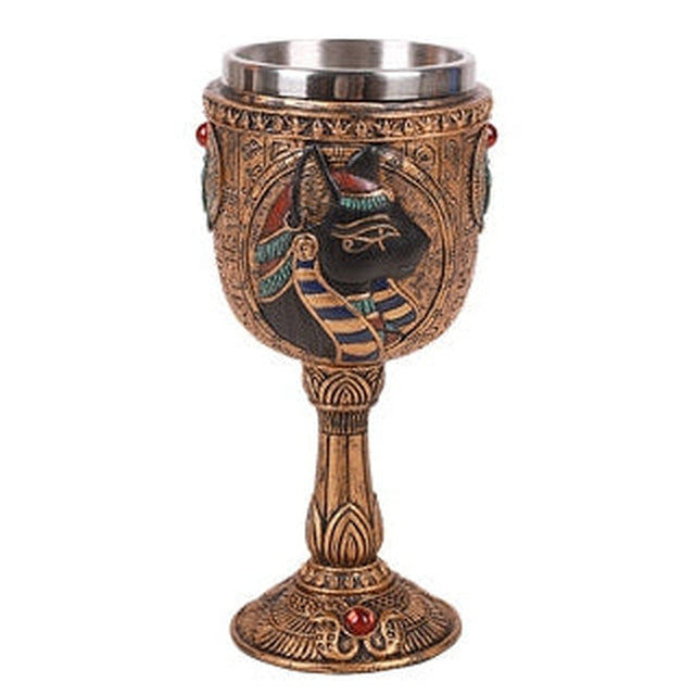 6.75" Chalice / Goblet - Bastet - Magick Magick.com