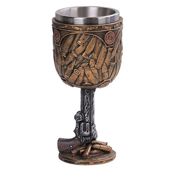 6.75" Chalice / Goblet - Bullets - Magick Magick.com