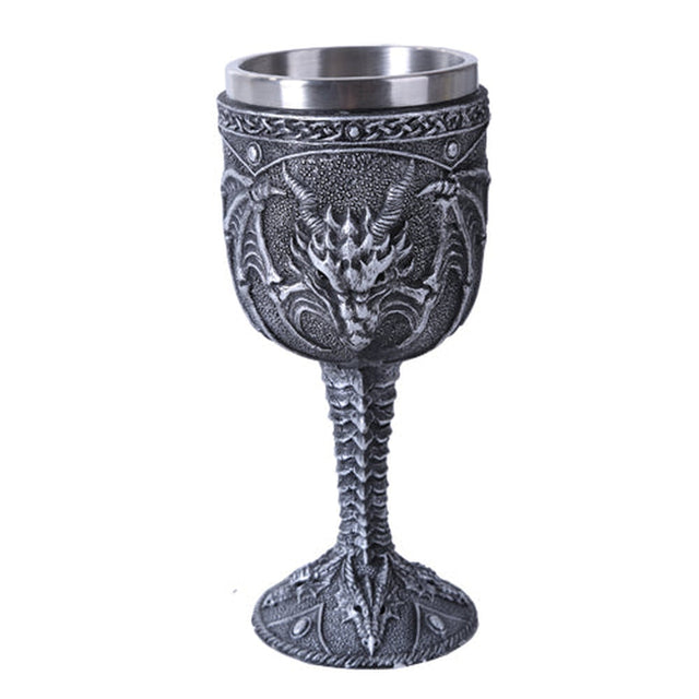 6.75" Chalice / Goblet - Dragon Head - Magick Magick.com