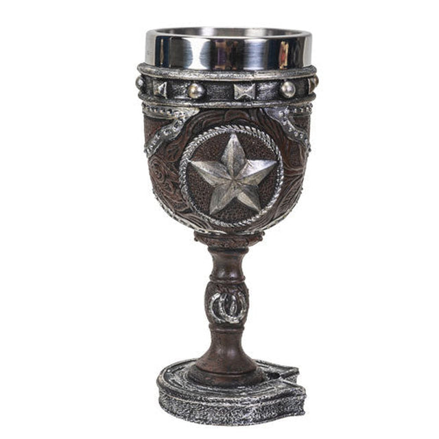 6.75" Chalice / Goblet - Western Star - Magick Magick.com