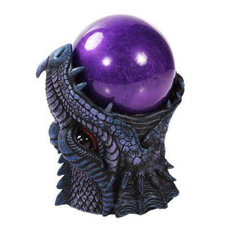 6.75" Dragon Storm Ball Statue - Magick Magick.com