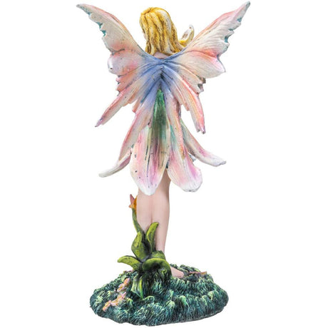 6.75" Fairy Statue - Rainbow Lily Fairy - Magick Magick.com