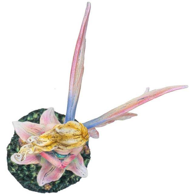 6.75" Fairy Statue - Rainbow Lily Fairy - Magick Magick.com