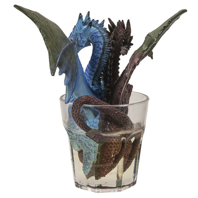 6.75" Gin and Tonic Dragon Statue - Magick Magick.com