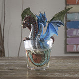 6.75" Gin and Tonic Dragon Statue - Magick Magick.com