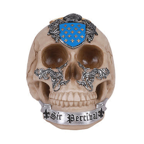 6.75" Sir Percival Skull Statue - Magick Magick.com