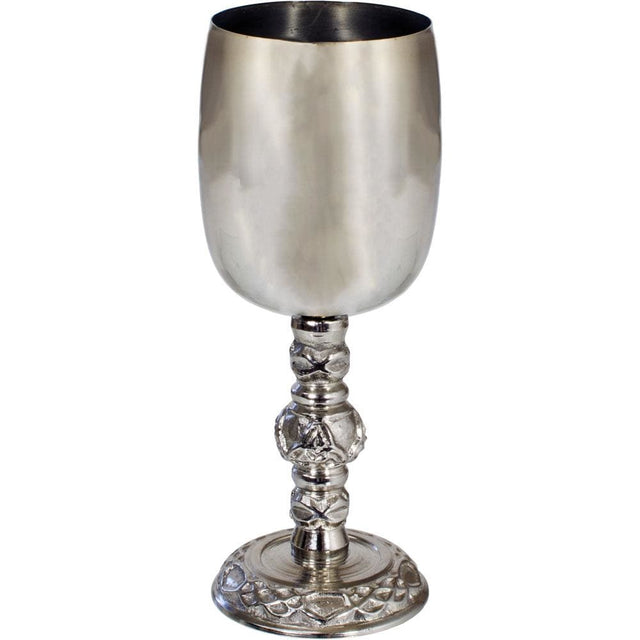 6.75" Stainless Steel Chalice / Goblet - Plain - Magick Magick.com