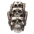 6.75" Steampunk Skulls Backflow Incense Burner - Magick Magick.com