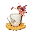 6.9" Red Fairy with Ceramic Cup - Magick Magick.com