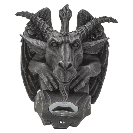 7" Baphomet Wall Bottle Opener - Magick Magick.com