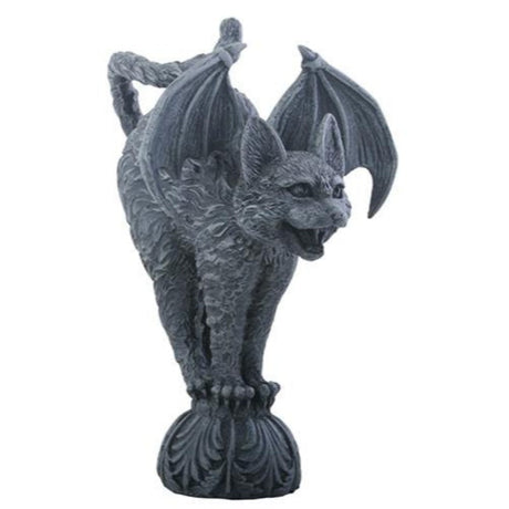 7" Bat Wing Cat Gargoyle Statue - Magick Magick.com