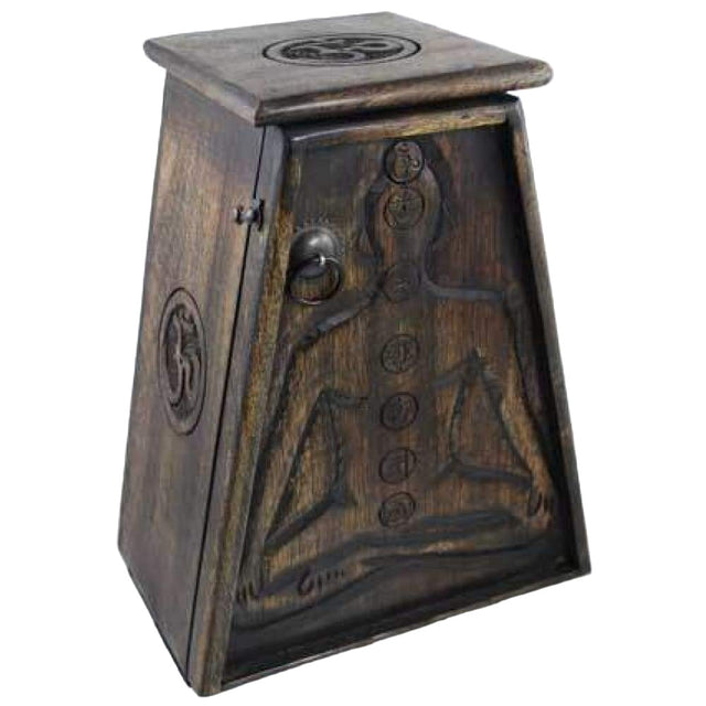 7 Chakra Wooden Cupboard - Magick Magick.com