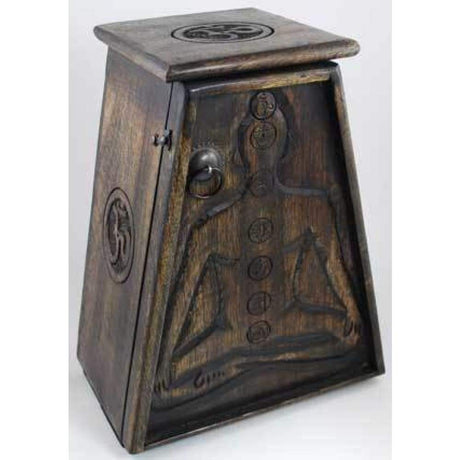 7 Chakra Wooden Cupboard - Magick Magick.com