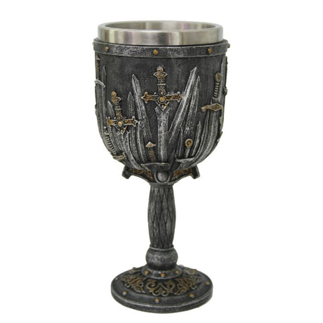 7" Chalice / Goblet - Swords - Magick Magick.com