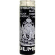 7 Day Glass Candle Black List Dume - Red - Magick Magick.com