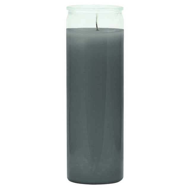 7 Day Glass Candle - Grey - Magick Magick.com