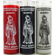 7 Day Glass Candle Santisima Muerte / Holy Death - Red - Magick Magick.com