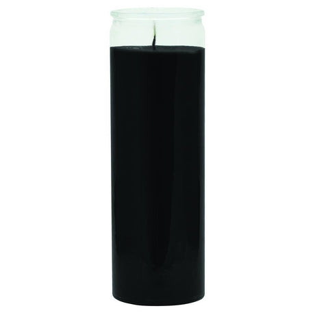 7 Day Jar Candle - Black - Magick Magick.com