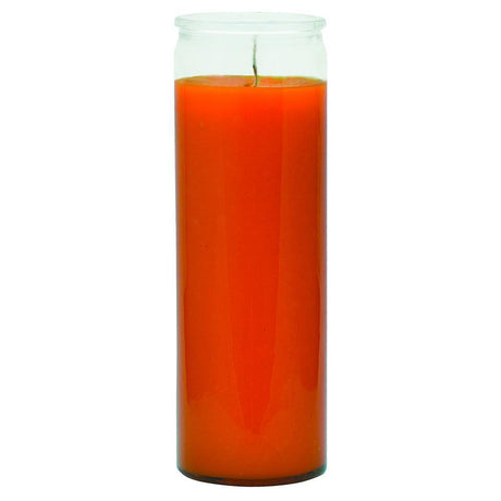 7 Day Jar Candle - Orange - Magick Magick.com
