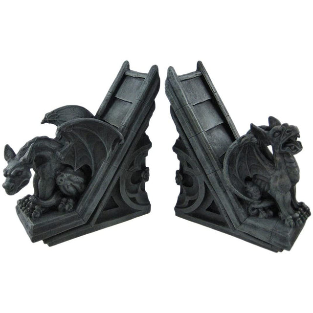 7" Gargoyle Sculptural Bookends (Pair) - Magick Magick.com