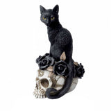 7" Grimalkins Ghost Cat Statue - Magick Magick.com