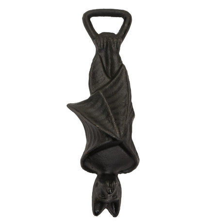 7" Hanging Bat Cast Iron Bottle Opener - Magick Magick.com