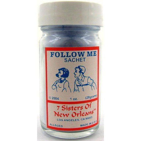 7 Sisters of New Orleans Sachet Powder Follow Me - Magick Magick.com