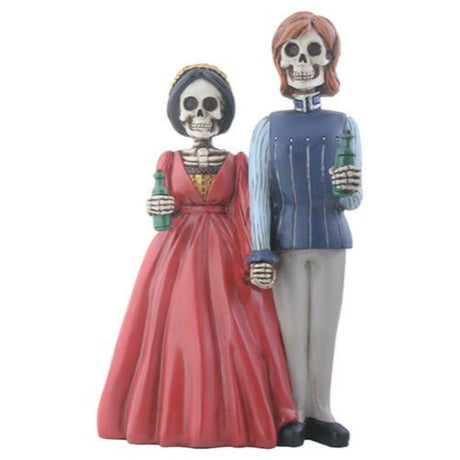 7" Skeleton Statue - Romeo and Juliette - Magick Magick.com