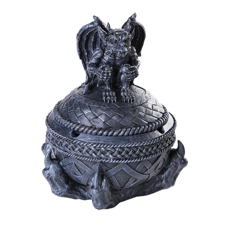 7.25" Gargoyle Ashtray Box - Magick Magick.com