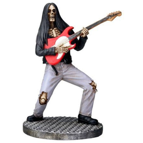 7.25" Skeleton Statue - Guitarist - Magick Magick.com