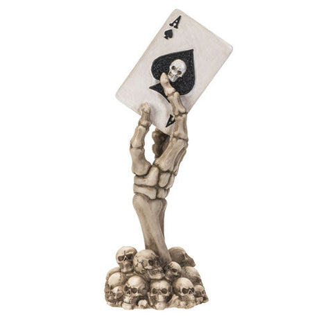 7.25" Skeleton Statue - The Death Card - Magick Magick.com