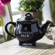 7.25" Witches Brew Ceramic Black Tea Pot - Magick Magick.com