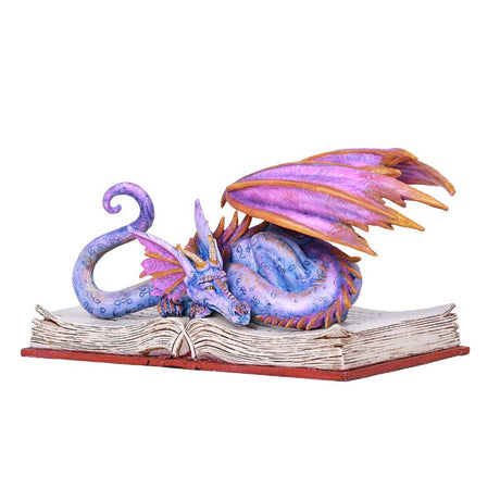 7.5" Amy Brown Dragon Statue - Book Wyrm - Magick Magick.com