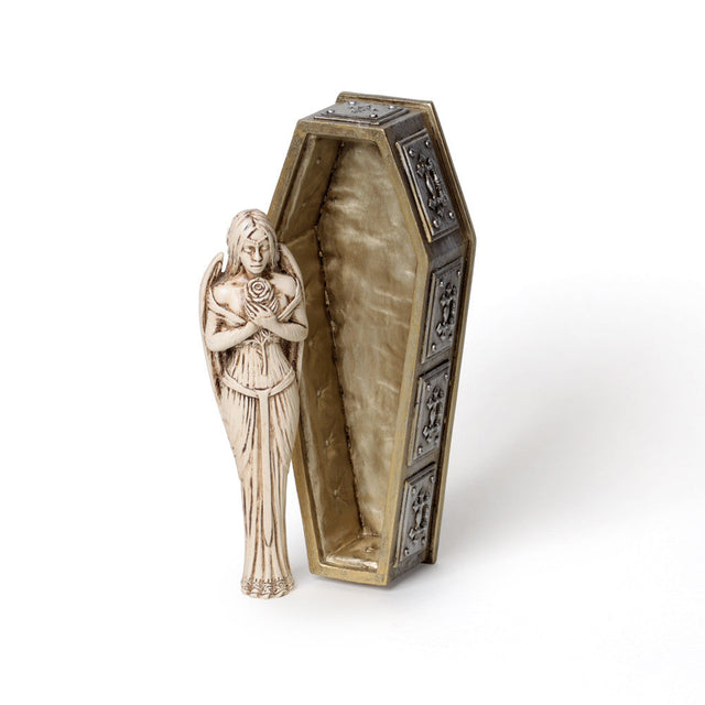 7.5" Bride of the Dark Kiss Casket & Figure - Magick Magick.com