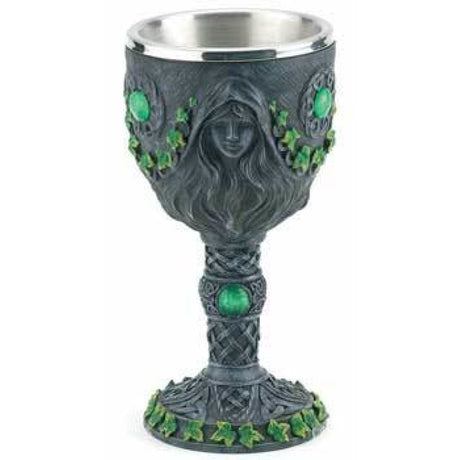 7.5" Chalice / Goblet - Maiden, Mother & Crone - Magick Magick.com