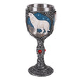 7.5" Chalice / Goblet - White Wolf - Magick Magick.com