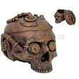 7.5" Steampunk Skull Display Box - Magick Magick.com