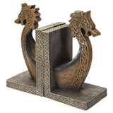 7.5" Viking Dragon Longship Prow Ship Bookends (Pair) - Magick Magick.com