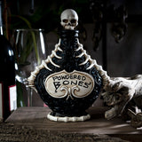 7.75" Powdered Bones Poison Bottle - Magick Magick.com